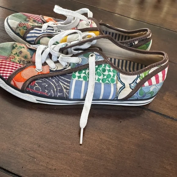 Coach Daphney patchwork/quilt shoes Size 9 - Picture 2 of 4